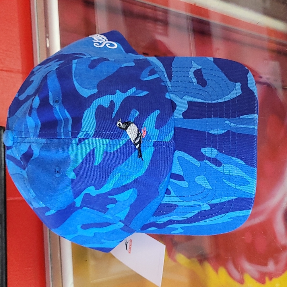Staple blue camo pigeon hat